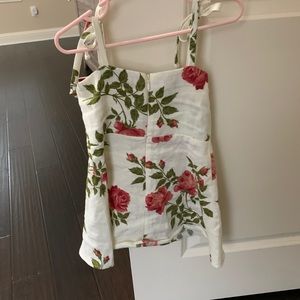 Reformation floral toddler dress